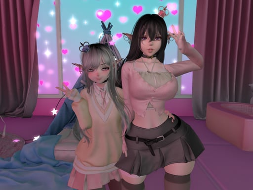 Kinky Elf Sisters' BDSM Fun by HiddenPerv thumbnail