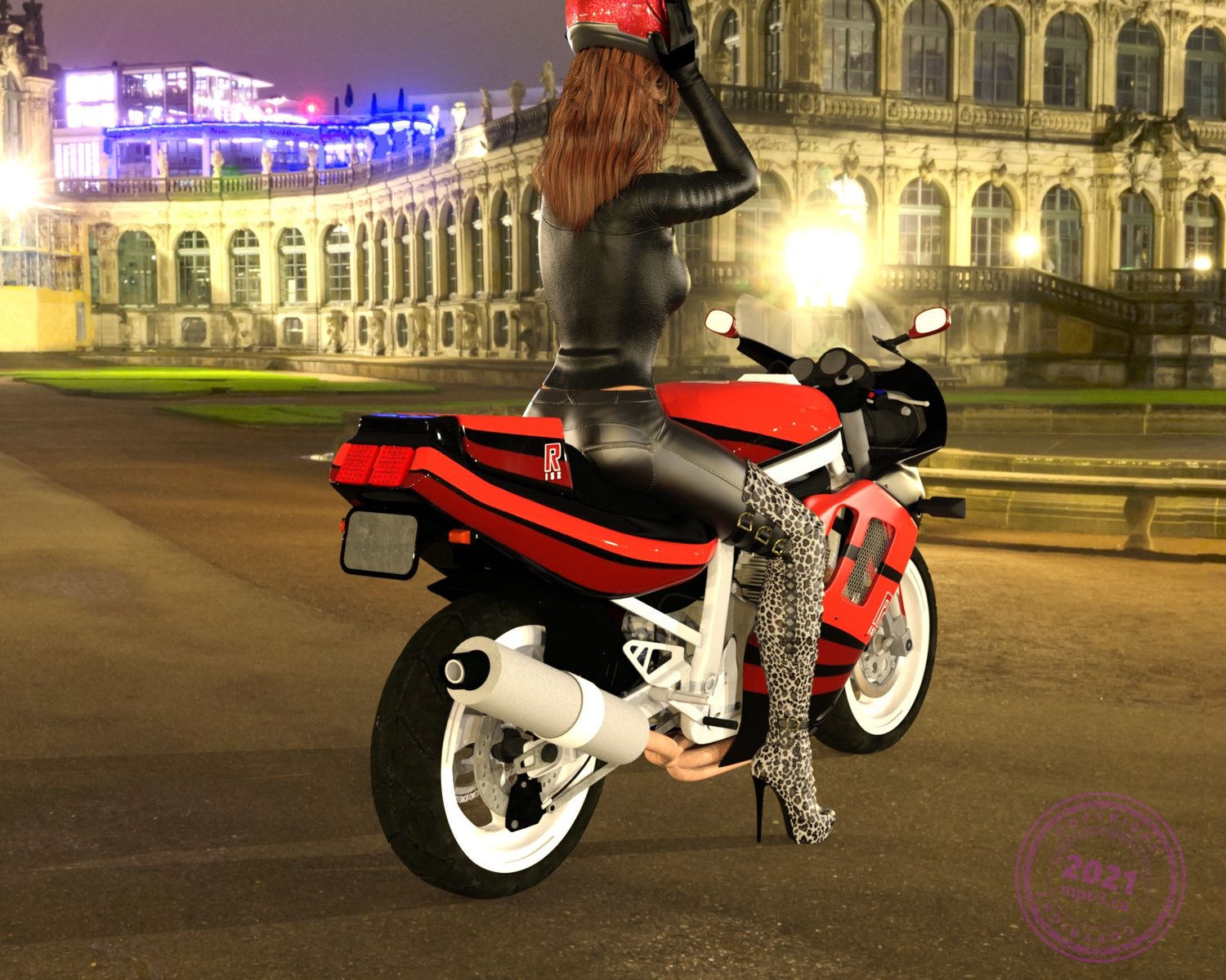 Leather Biker #2