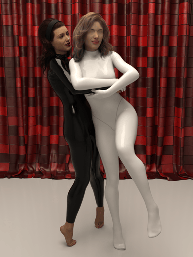 Joan and Kate Latex Photoshoot by Voculus thumbnail