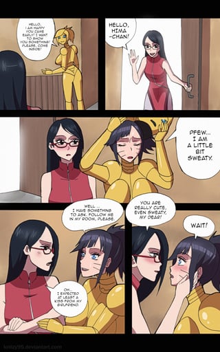 Lusaphira Sarada and Himawari Fun Time by Knilzy95 thumbnail